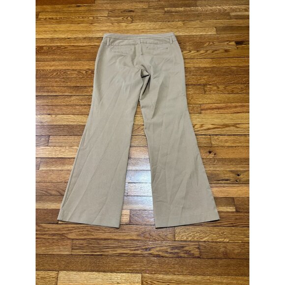 Express Womens Editor Bootcut Dress Pants Size 8 Camel Tan Stretch Trousers - Picture 5 of 5